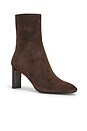 view 2 of 5 Essential Boot in Chocolate Suede