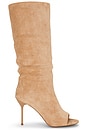 view 1 of 5 Lamia Boot in Beige Suede