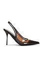 view 1 of 5 Pucker Slingback Pump in Brown Combo
