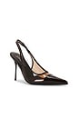 view 2 of 5 Pucker Slingback Pump in Brown Combo