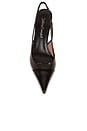 view 5 of 5 Pucker Slingback Pump in Brown Combo