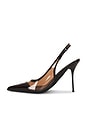 view 6 of 5 Pucker Slingback Pump in Brown Combo