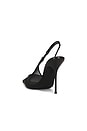 view 4 of 5 Pucker Slingback Pump in Black Mesh