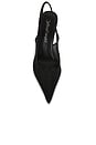 view 5 of 5 Pucker Slingback Pump in Black Mesh