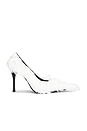 view 1 of 5 Plumage Pump in White