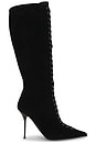 view 1 of 5 Taunting Boot in Black Suede