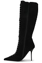 view 6 of 5 Taunting Boot in Black Suede
