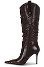 view 6 of 5 Headturner Boot in Brown Snake Combo