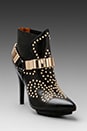 view 1 of 5 Volpe Bootie in Black/Gold in Black & Gold