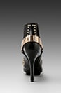 view 3 of 5 Volpe Bootie in Black/Gold in Black & Gold