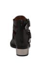 view 3 of 5 Everly Bootie w/ Buckles in Black/Silver in Black & Silver