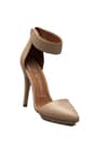 view 2 of 4 Solitaire Heel in Beige Leather