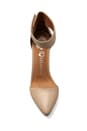view 3 of 4 Solitaire Heel in Beige Leather
