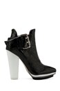 view 1 of 4 Bonita in Black Patent/White in Black Patent & White