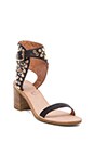 view 2 of 4 Seneca in Black Leather Multi