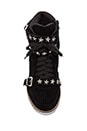 view 3 of 5 EXCLUSIVE Bonn Star Suede Wedge Sneaker in Black