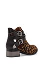 view 4 of 5 Everly Bootie with Calf Fur en Cheetah/Black in Cheetah & Black