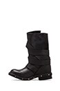 view 5 of 5 Boots Brit motard en cuir in Black