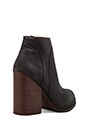 view 4 of 5 Hanger Leather Boot in Black/Brown Heel in Black & Brown Heel