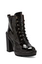 view 2 of 5 Forks Lace Up Leather Boot in Black Leather