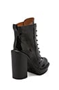 view 4 of 5 Forks Lace Up Leather Boot in Black Leather