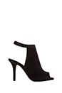view 1 of 5 Lorah Open Toe Bootie in Black Suede