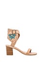 view 1 of 4 Des Moines Embellished Sandal in Nude Leather
