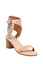 view 2 of 4 Des Moines Embellished Sandal in Nude Leather