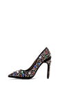 view 5 of 5 Dulce Embellished Heel in Black Multi