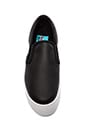 view 3 of 5 WTF Platform Sneaker in White & Black in Black & White