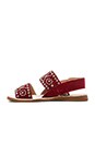 view 5 of 5 Patras Xo Sandal in Red Suede