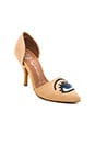 view 3 of 6 Callista Heel in Nude Combo