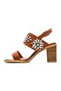 view 5 of 5 Dola Embellished Heeled Sandal in Tan