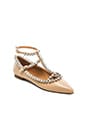 view 2 of 5 Gaby Embellished Flat in Nude