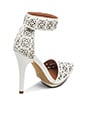 view 4 of 5 Soltr Heel in White Celtic Knot Cut