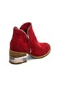 view 4 of 5 BOTINES CROCKET in Red Suede