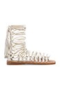 view 1 of 5 SPARTIATES VELARIA in White Suede
