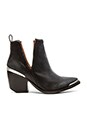 view 1 of 5 BOTTINES CROMWELL in Black Distressed