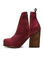 view 5 of 5 Oshea Bootie in Wine Pebble Numbuck