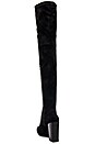 view 3 of 5 Perouze Boots in Black Suede with Black Heel in Black Suede d (with Black Heel)