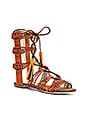 view 2 of 5 Redondo Sandal in Orange Suede Multi