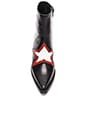 view 4 of 5 BOTINES GAZER in Black Red & White