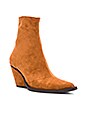 view 2 of 5 Walton Booties in Tan Suede