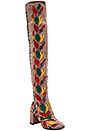 view 2 of 5 BOTAS CENGA in Mocha Suede Multi