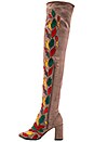 view 5 of 5 BOTAS CENGA in Mocha Suede Multi
