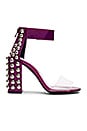 view 1 of 5 Chateau Heels in Purple Iridescent Silver
