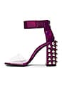 view 5 of 5 Chateau Heels in Purple Iridescent Silver