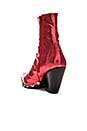 view 3 of 5 BOTTINES WALTON ST in Red Metallic Silver