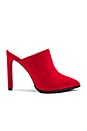 view 1 of 5 TACONES PALATINE in Red Suede