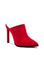 view 2 of 5 TACONES PALATINE in Red Suede